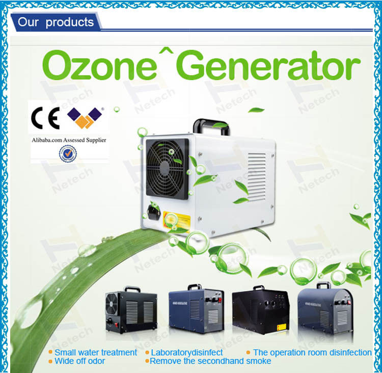 Air Purifier Hotel Ozone Machine / O3 Odor Free Ozone Generator Corona Discharge