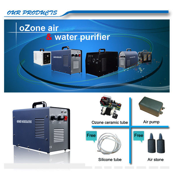 CE Approved Portable Air cooling Corona Discharge Ozonator Machine For Home Use